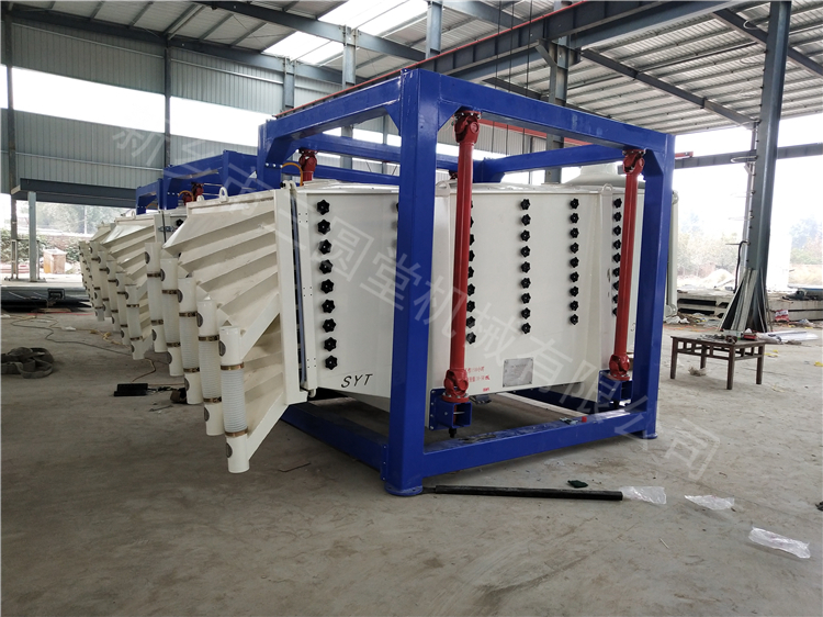 塑料顆粒專(zhuān)用方形搖擺篩